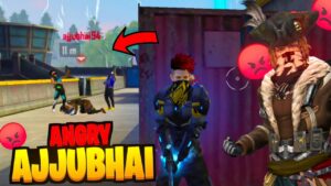 AjjuBhai Angry On Enemy (Emote) 🤣 AmitBhai Funniest Moment