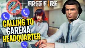 Calling to Garena Headquarters to Talking About Free Fire Ban 😨 || garena free fire max