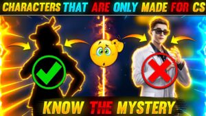Characters That Are Only Made For Clash Squad😳🔥|| Know The Mystery😱|| Garena Free Fire