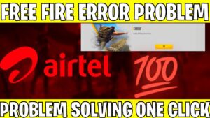FREE FIRE GAME IS NOT OPENING | NETWORK CONNECTION ERROR PROBLEM - GARENA FREE FIRE
