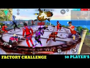 FREE FIRE HIGHEST KILL ON FACTORY AWM - FF FIST FIGHT ON FACTORY ROOF - PRO PLAYER  GARENA FREE FIRE