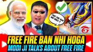 FREEFIRE BAN NHI HOGA | PM MODI TALKS ABOUT FREEFIRE - GARENA FREEFIRE