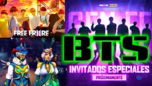 🔥 Garena anuncia colaboracion con BTS x free fire Nuevo pase elite de marzo Steampunk 2.0