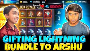 Giveaway New Electric Bundle 😱 Helping The Poor Is My Passion 🤣 - Garena Free Fire