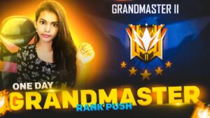 Grandmaster in 24 hours || New Rank Season || GARENA FREE FIRE LIVE