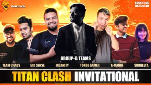 Group B | Titan Clash Invitational | Register Now - Garena Free Fire #totalgaming #gyangaming