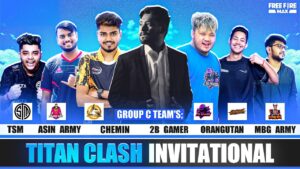 Group C | Titan Clash Invitational | Register Now - Garena Free Fire #totalgaming #gyangaming