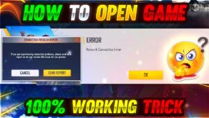 How To Solve Network Connection Error Glitch 😱🔥 100% Working Trick😎 || Garena free fire