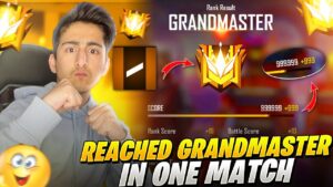 I Got 863 Points In Grandmaster Match😲🤣-Garena Free Fire