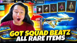 I Got Squad Beatz All Rare Bundles & Emotes For Free || Tonde Gamer || Garena Free Fire