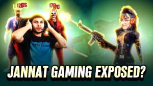 Jannat Gaming Exposed😮 ? || 🇮🇳 vs 🇧🇩 4 vs 4 🔥 🥵 - Garena Free Fire