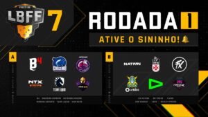 LBFF 7 - Rodada 1 - Grupos A e B | Free Fire