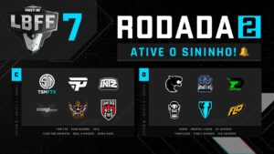 LBFF 7 Série B - Rodada 2 - Grupos C e D | Free Fire