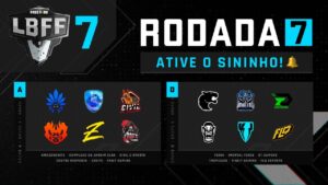 LBFF 7 Série B - Rodada 7 - Grupos A e D | Free Fire