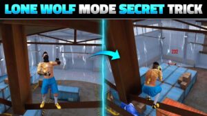 LONE WOLF MODE NEW FLYING TRICK? 😂 TOP 5 SECRET TRICKS - GARENA FREE FIRE