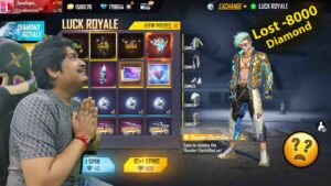 Lost -8000😭 Diamond | New Hurricane Royale Brassy Core Gloo Wall | Garena Free Fire