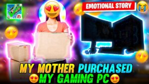 MY MOTHER PURCHASED MY GAMING PC 😭 || EMOTIONAL STORY TIME- GARENA FREE FIRE
