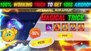 Magical Trick To Get 10 RS AIRDROP 100% Working trick?😨🔥|| Garena Free Fire