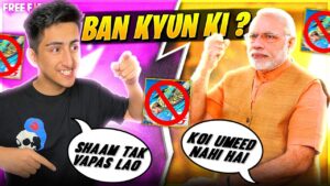 Modi Ji Call Me Noob 😡😡 Free Fire Bun kyun kiya - Garena Free Fire