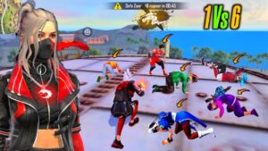 🔥New Female “DIAMOND ROYAL” Bundle 1Vs6 deadly fight On Factory Roof/🔥Ff Antaryami Factory King