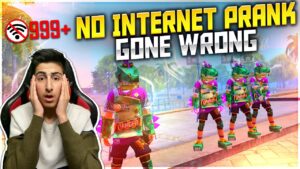 No Internet Prank With Tatii  Kapde🤣🤣-Garena Free Fire