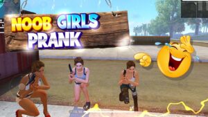 Noob Eve Girl Prank 😂 Badge99 - Garena Free Fire