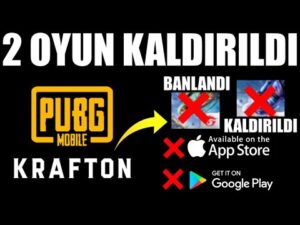 SON DAKİKA | 2 OYUN KALDIRILDI | PLAYSTORE | APPSTORE | KRAFTON DAVASI | GARENA FREE FIRE MAX