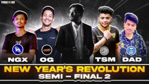Semi Finals 2 | New Year's Revolution - Garena Free Fire #totalgaming #gyangaming