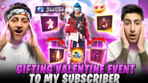 Surprising My Subscriber With New Valentines Emote😍 & 50,000 Diamonds 💎 - Garena Free Fire