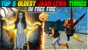 TOP 5 OLDEST HORROR THINGS IN FREE FIRE😲 || GARENA FREE FIRE