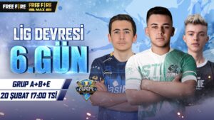 [TR] Free Fire Avrupa Pro Ligi Sezon 4 - Lig Devresi 6. Gün