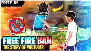 The Story Of Free Fire YouTuber 😂 After Ban In India 😭 | Garena Free Fire