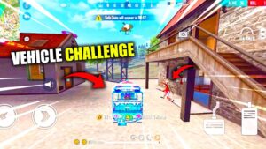 VEHICLE CHALLENGE IN SOLO VS DUO MOBILE GAMEPLAY FREE FIRE || GARENA FREE FIRE - P.K. GAMERS