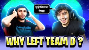 Why Blackshout Left Team D ? 😢- Nonstop Gaming || Garena Free Fire