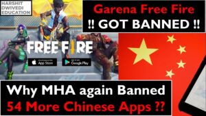 Why MHA has banned 54 more Chinese apps, Garena Free Fire Game app banned. #cloneapp #shadowapp