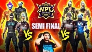 1 vs 1 MOBILE PLAYER CHAMPIONSHIP SEMI FINAL - GARENA FREE FIRE LIVE