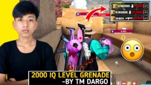 Analysing Tm Drago 2000 Iq Level Grenade😲😲!! Garena Free Fire