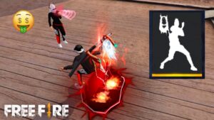 CAZANDO INTERESADAS CON EL NUEVO EMOTE "GUERRERO POSEIDO" EN LA ZONA SOCIAL DE FREE FIRE!! 🤣