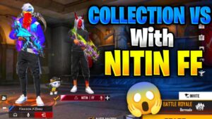 Collection verses with Nitin free fire 🔥 - Garena free fire max #shorts
