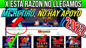 😱De ultimo minuto Garena porque No llegamos ala META dela FreeFire League 2022 no se pueden reclamar