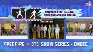Free Fire X BTS Show Series | Exclusive BTS Emotes