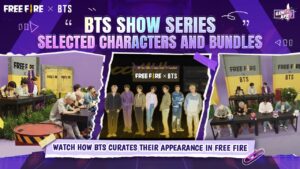 Free Fire x BTS Show Series - Selected Characters and Outfits | Free Fire NA