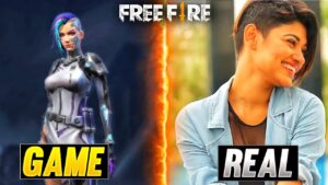 Free fire All Character's in Real life || Game vs real in Garena free fire
