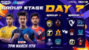 GameBird FFPL III - Day 7 - A vs B | Free Fire Pakistan League Season 3