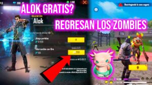🔥 Garena regala a alok cr7 Nueva Actualización free fire servidor avanzado marzo Regresa modo zombie