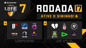 LBFF 7 - Rodada 17 - Grupos A e B | Free Fire