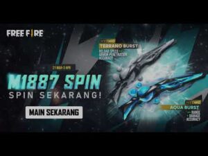 Miliki gunskin M1887 Terrano Burst dan Aqua Burst sekarang!