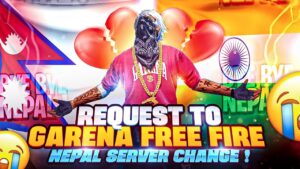 Nepal Server Free Fire || Bye Bye Nepal 😭 || Garena Free Fire