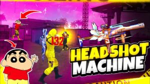 New MAC10 Skin🔥 OverPower Gameplay With Shinchan😂 *must watch* - Garena Free Fire