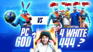 PC GOD 🥵? Vs 4 White444 ? - Garena Free Fire